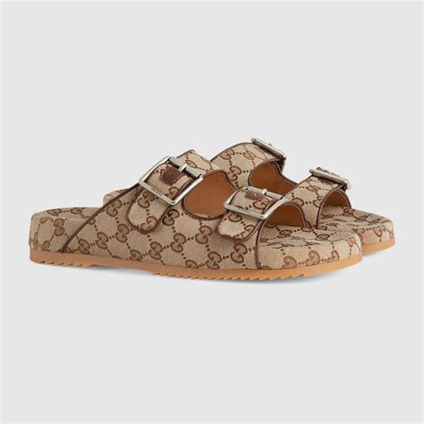 chanclas hombre gucci|gucci unisex sandals.